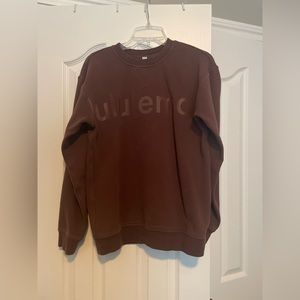 Purple/Maroon lululemon Logo Sweatshirt